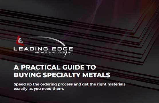 Specialty Metals Company Purchasing Guide - LEMA